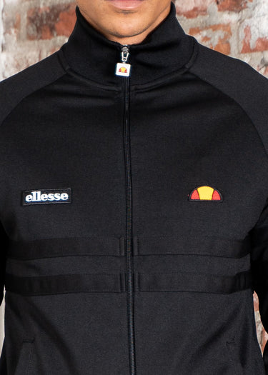 Ellesse Vesten Rimini track jacket - black mono