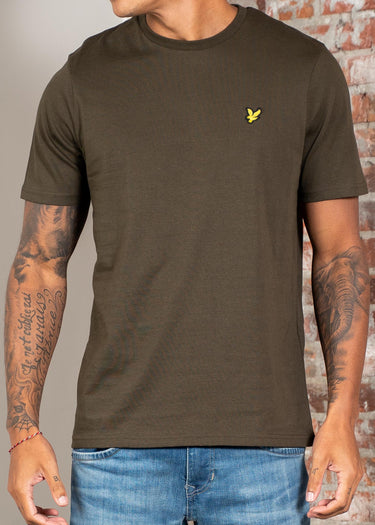 Lyle & Scott T-shirts Plain t-shirt - olive