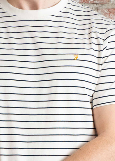 Farah T-shirts Oakland ss tee - ecru