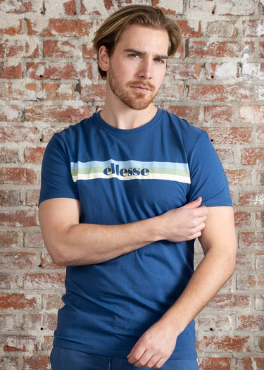 Ellesse T-shirts Giacomo tee - navy