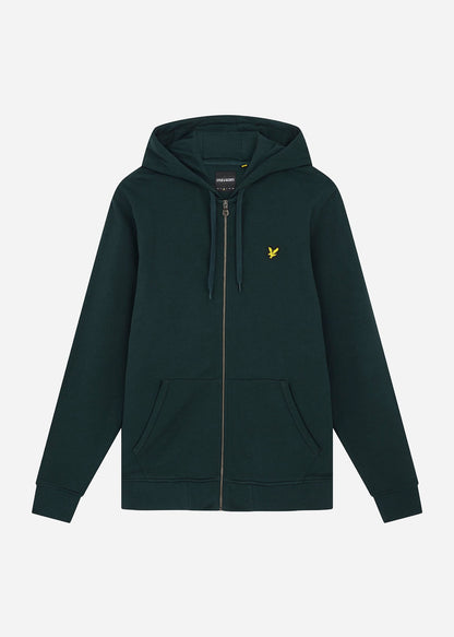 Lyle & Scott Vesten  Zip through hoodie - dark green 