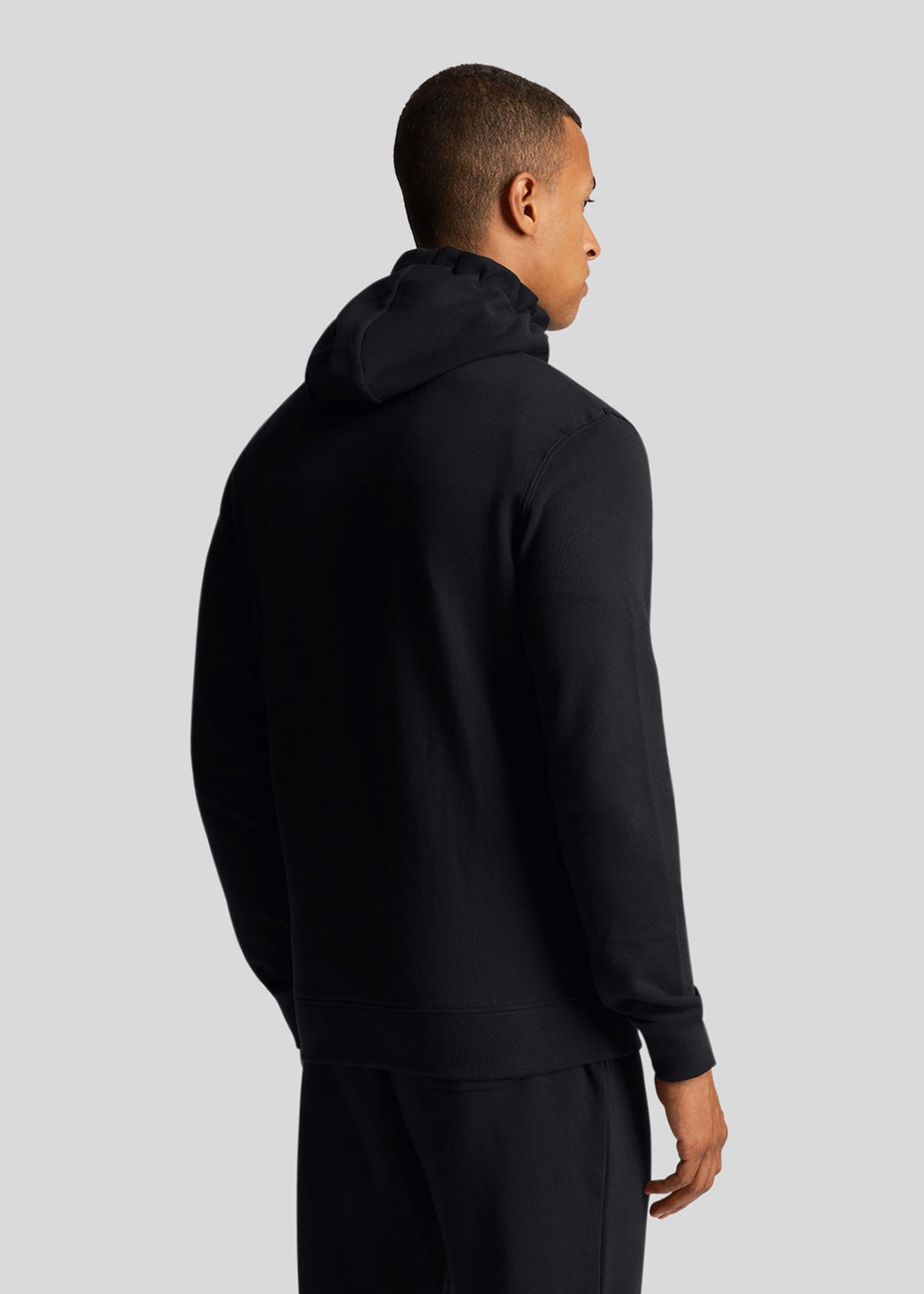 Lyle & Scott Vesten  Zip through hoodie - jet black 