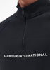 Barbour International Truien  Motored funnel sweat - black 