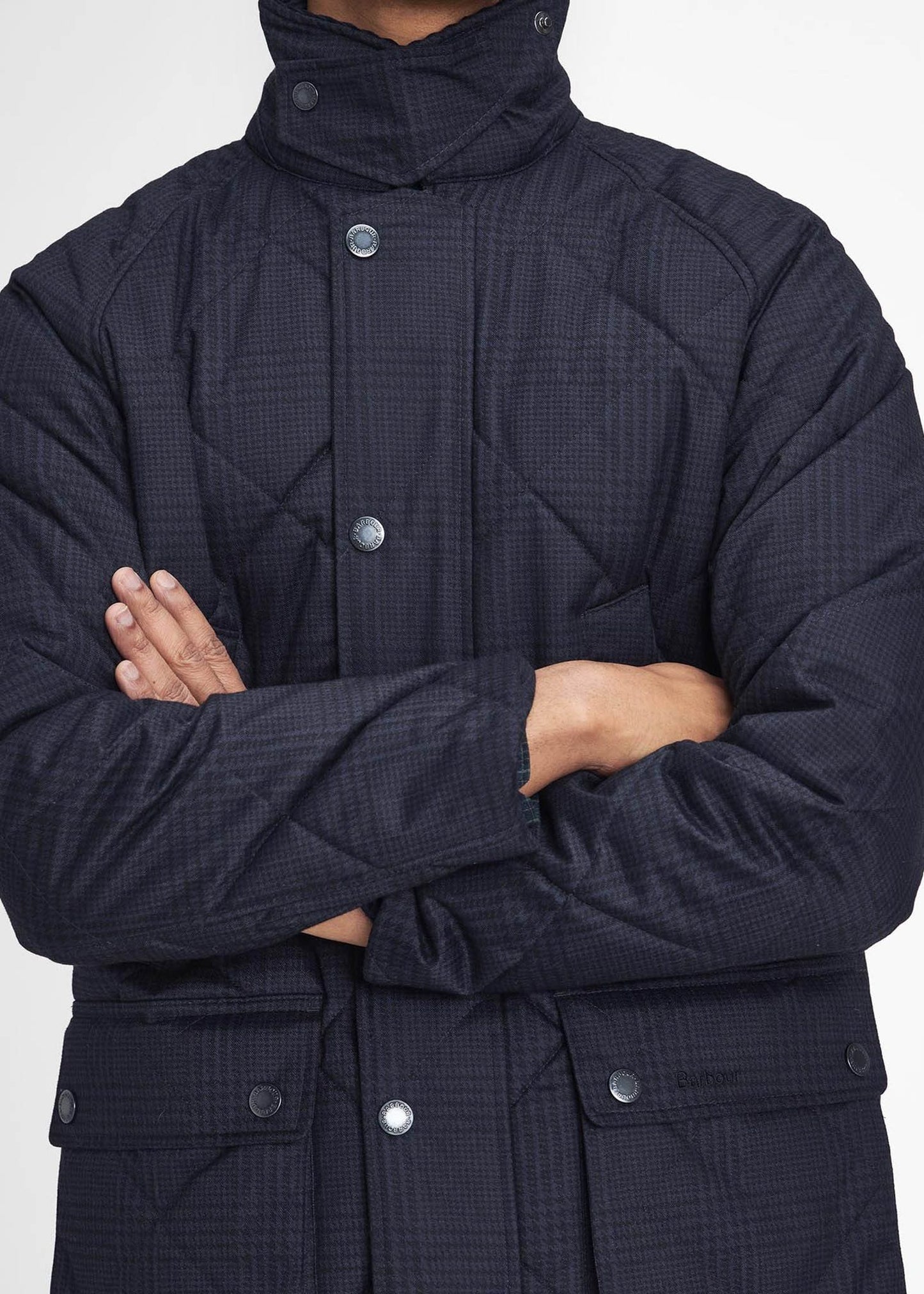 Barbour Jassen  Winter bedale quilted jacket - dark navy 