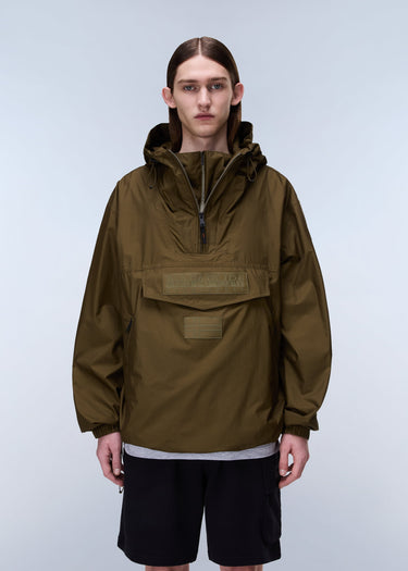 Napapijri Jassen Lightweight Packable Rainforest Overhead rf next Jacket - dark olive