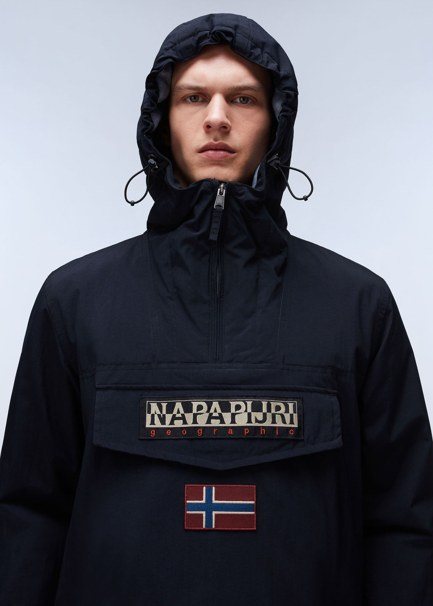 Napapijri Jassen  Winter Rainforest overhead jacket next  - black 