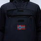 Napapijri Jassen  Winter Rainforest overhead jacket next  - black 