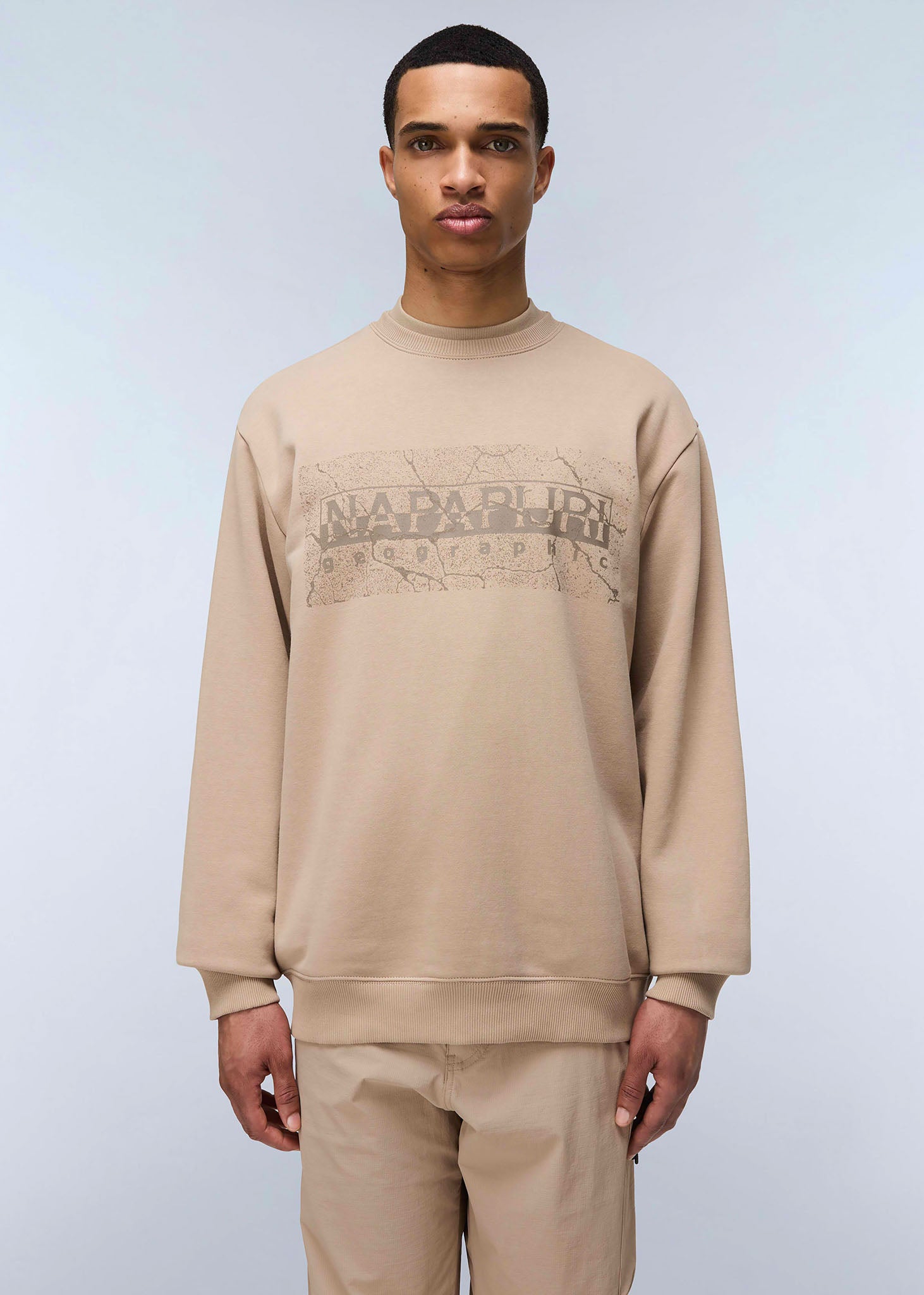 Napapijri Truien  Albula crewneck sweater  - beige rocky 