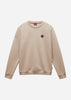 Napapijri Truien  Badge crewneck sweater  - beige rocky 