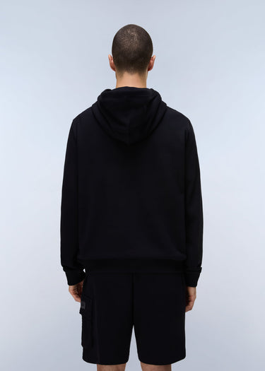 Napapijri Hoodies B box logo h 1 - black beauty