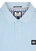 Weekend Offender Polo's  Sakai - winter sky blue house check 