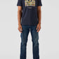 Weekend Offender T-shirts  Polaroids - navy 