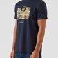 Weekend Offender T-shirts  Polaroids - navy 