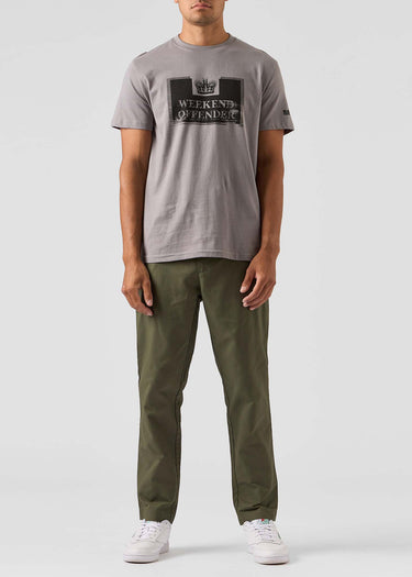 Weekend Offender T-shirts  Bonpensiero - light grey 