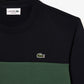 Lacoste Truien  Colorblock sweater - abysm sequoia 
