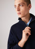 Lacoste Truien  Sweater half zip - navy blue 