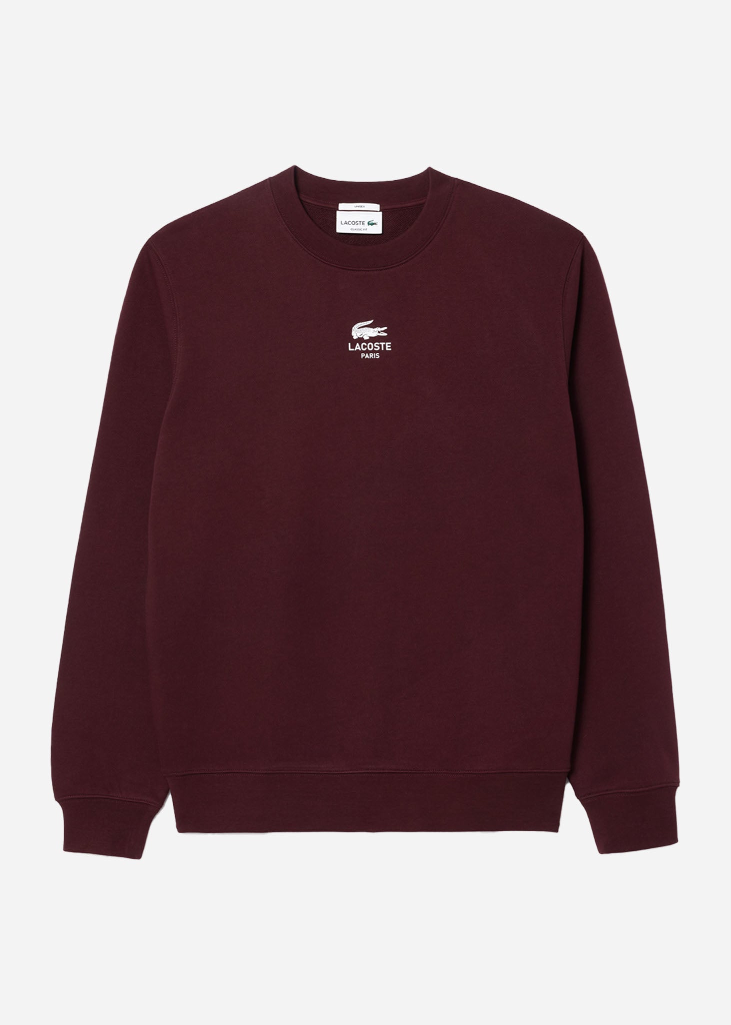 Lacoste Truien  Sweatshirt logo print- expresso 