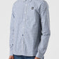 Weekend Offender Overhemden  Lisbon - blue house check 