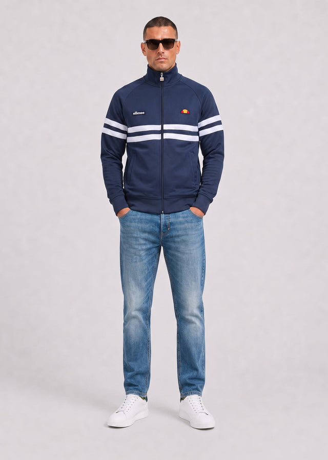 Ellesse Sweatjacken Rimini track jacket - navy white