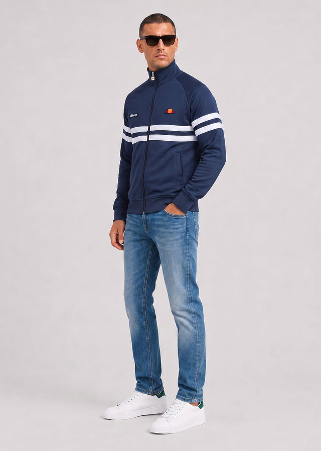 Ellesse Sweatjacken Rimini track jacket - navy white
