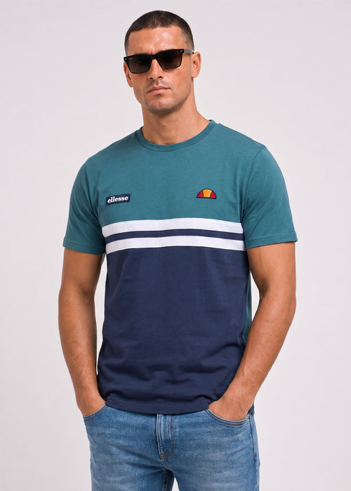 Venire tee - navy teal