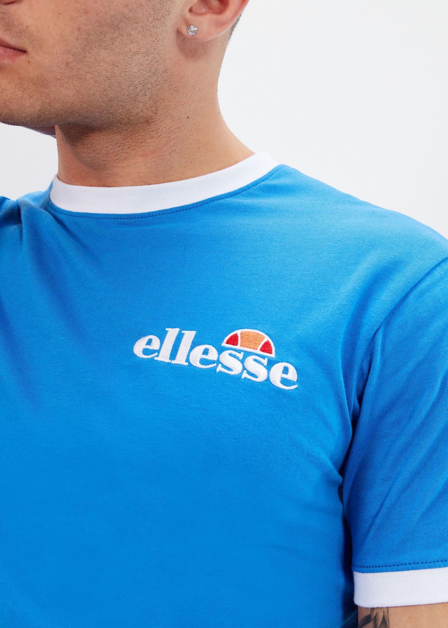 Ellesse T-shirts  Meduno tee - blue 