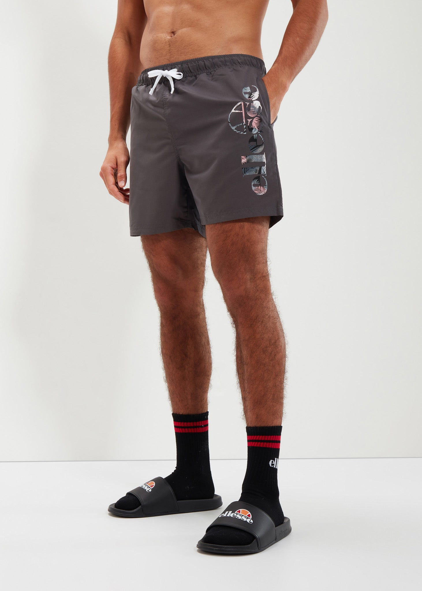 Ellesse Zwembroeken  Redia swimshort - dark grey 