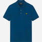 Lyle & Scott Polo's  Grid texture polo shirt - apres navy 