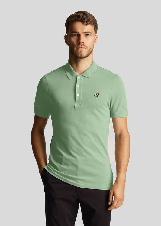 Lyle & Scott Polo's  Plain polo shirt - glencoe green 