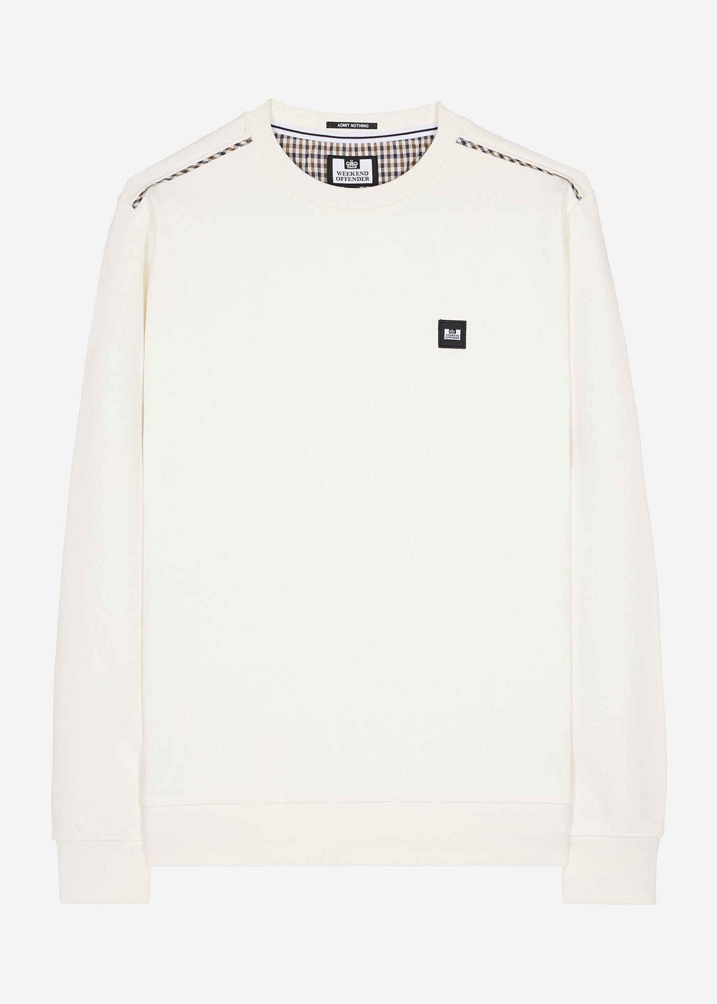 Weekend Offender Truien  Vega - winter white house check 