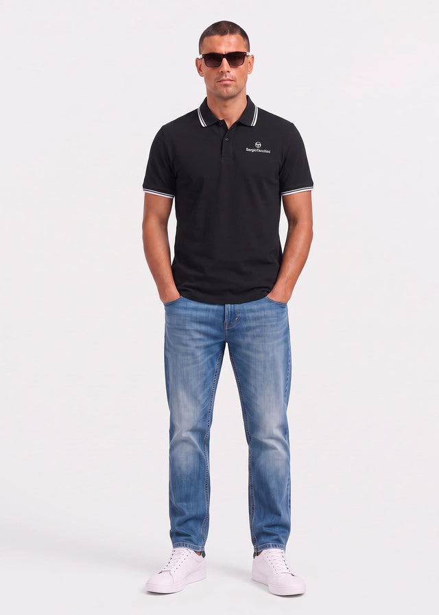 Sergio Tacchini Poloshirts Reed co polo - black