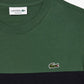 Lacoste T-shirts  Colorblock t-shirt - sequoia abysm 