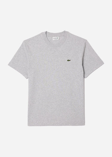Lacoste T-shirts Cotton t-shirt - silver chine