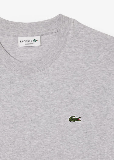 Lacoste T-shirts Cotton t-shirt - silver chine