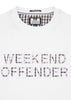 Weekend Offender T-shirts  Tornaco - white mid house check 