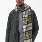 Barbour Sjaals  Yaxley tartan scarf - forest mist tartan 