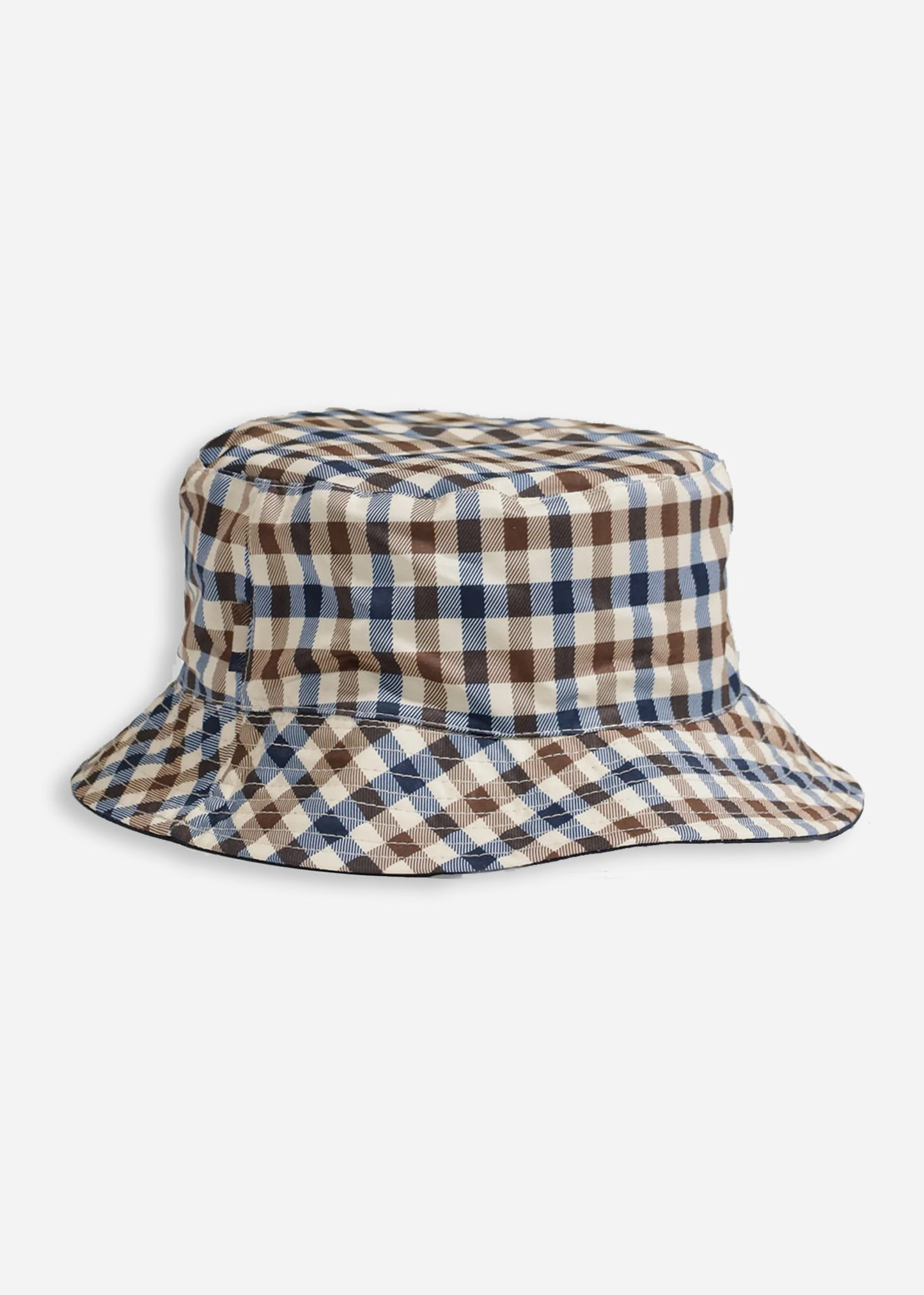 Aquascutum Bucket Hats Hydro active reversible bucket hat - brown