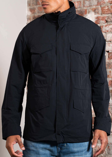 Aquascutum Jassen Stretch M65 jacket - black