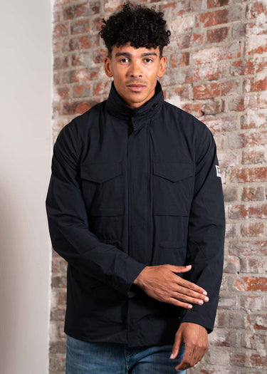 Aquascutum Jassen Stretch M65 jacket - black