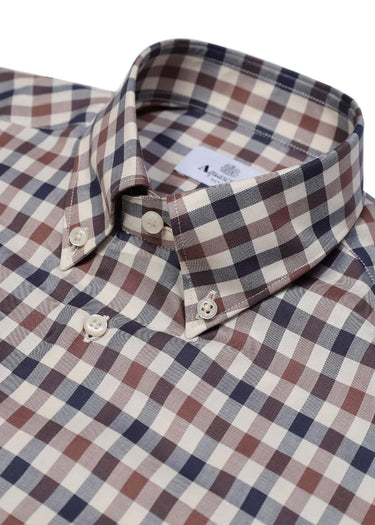 Aquascutum Overhemden Iconic shirt - club check