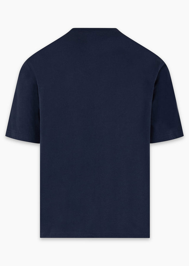 Aquascutum T-Shirts Tech pocket t-shirt - navy