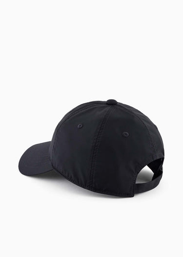 Armani Exchange Petten Polyester Cap with visor and logo - deep navy