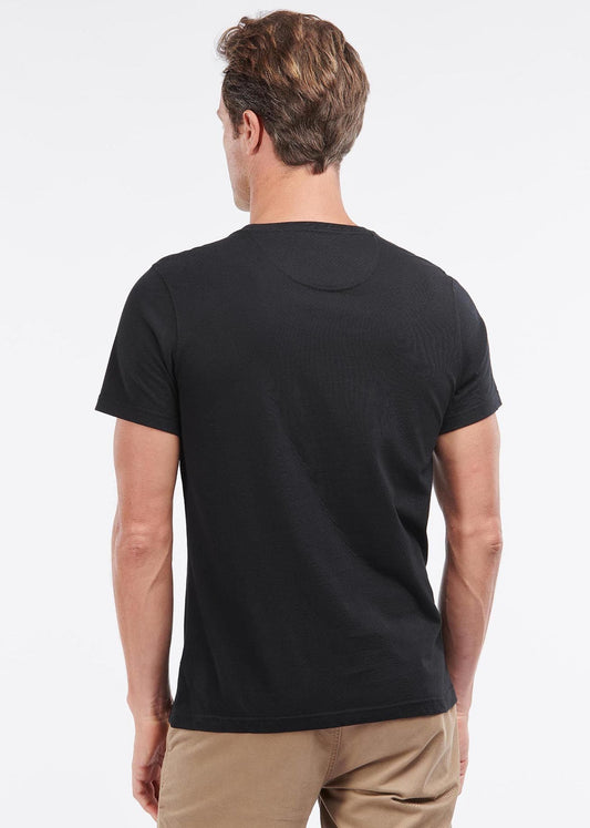 Barbour T-shirts  Essential sports tee - black 