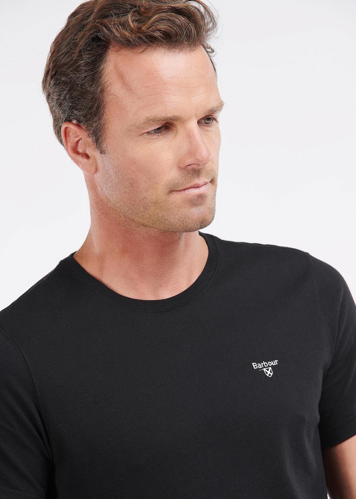 Barbour T-shirts  Essential sports tee - black 