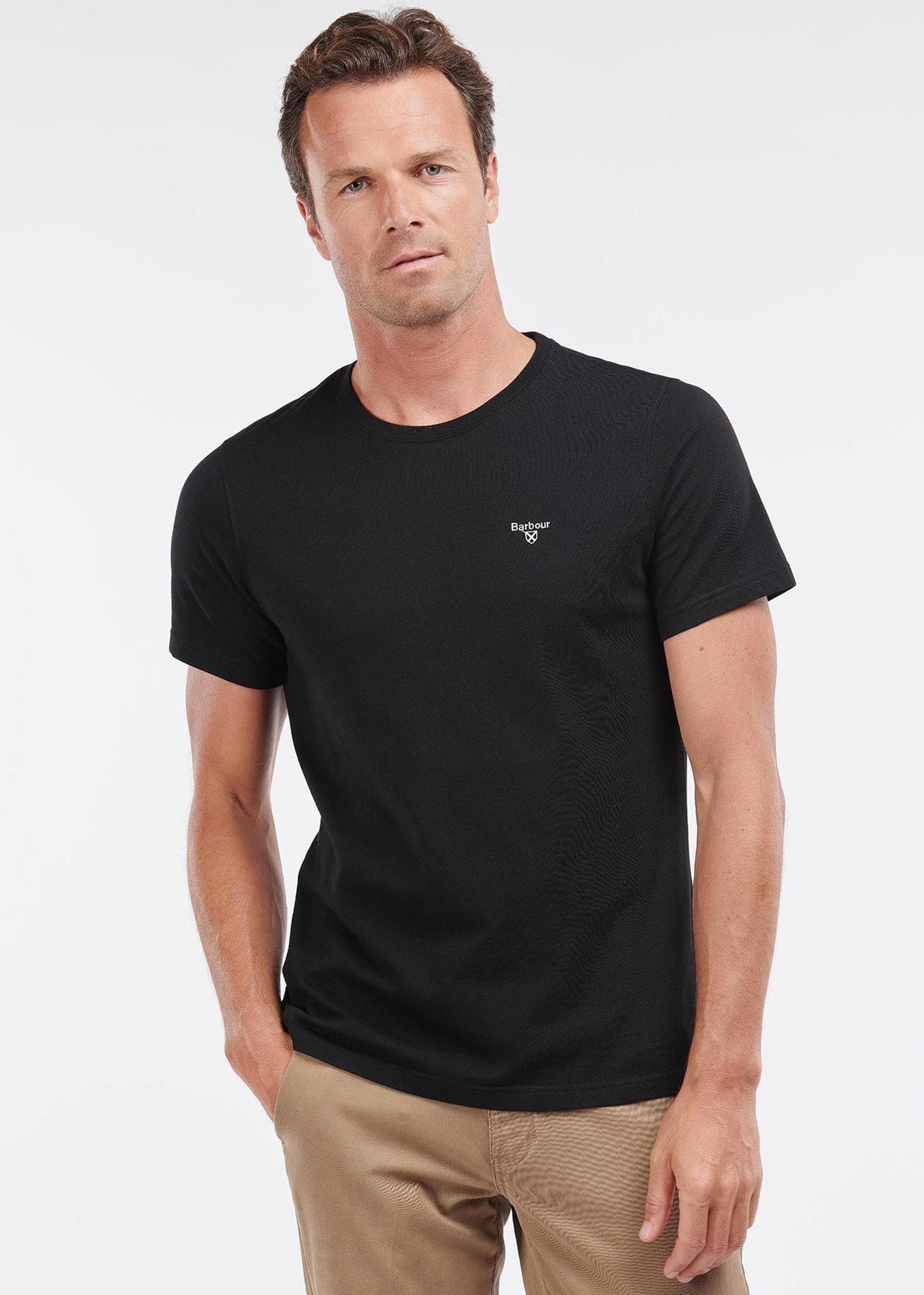 Barbour T-shirts  Essential sports tee - black 