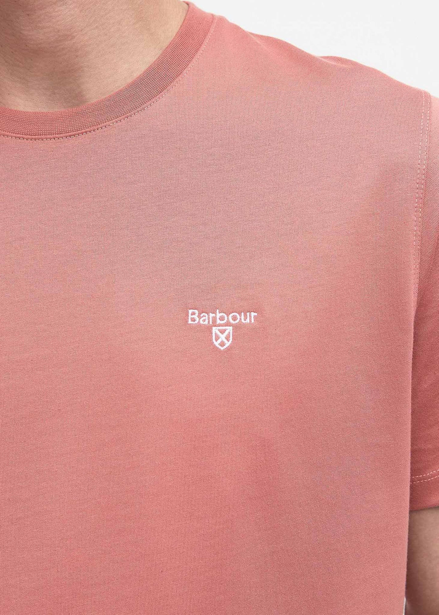 Barbour T-shirts  Essential sports tee - pink clay 