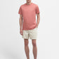 Barbour T-shirts  Essential sports tee - pink clay 