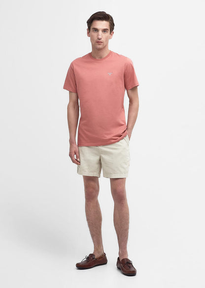 Barbour T-shirts  Essential sports tee - pink clay 