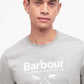 Barbour T-shirts  Fly tee - forest fog 