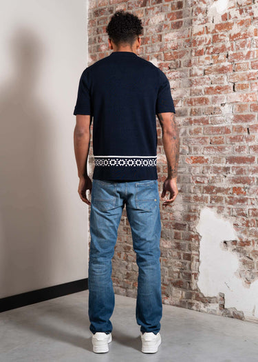 Ben Sherman Overhemden Border resort shirt - dark navy